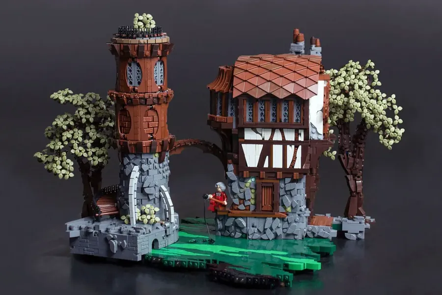 Maison dans la forêt