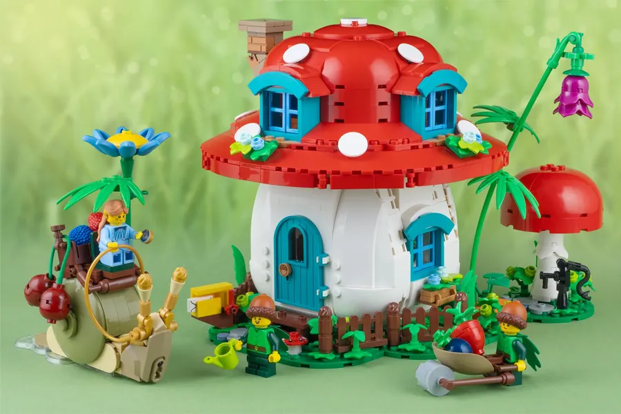 Maison en champignon