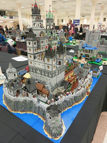 Chateau fait de Lego
